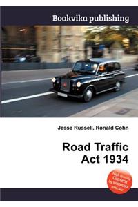 Road Traffic ACT 1934