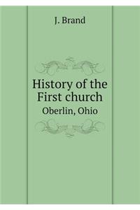 History of the First Church Oberlin, Ohio