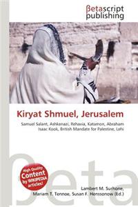 Kiryat Shmuel, Jerusalem