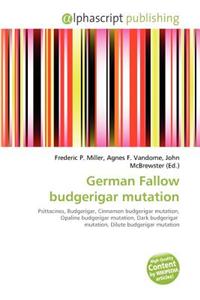 German Fallow Budgerigar Mutation