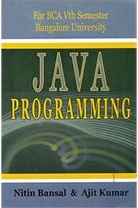 Java Programming BCA 5th Sem. Bangalore