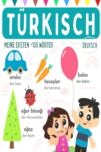Türkisch deutsch Wörterbuch ab 1 Jahr, Türkisch lernen für Anfänger, Meine ersten +100 Wörter