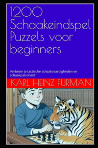 1200 Schaakeindspel Puzzels voor beginners