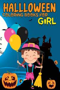 Halloween Coloring Book for Girl