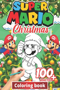 Super mario Christmas Coloring Book