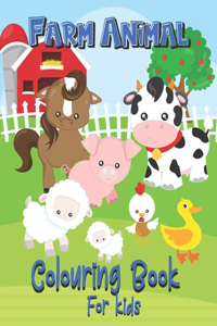 Farm Animal Colouring Book For Kids