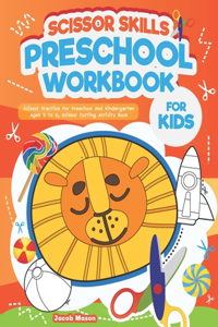 Scissor Skills Preschool Workbook for Kids