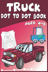 Truck Dot to Dot Book Ages 4-8