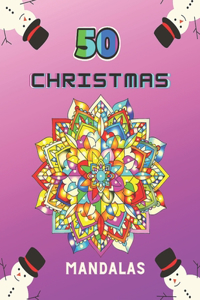 50 Christmas Mandalas