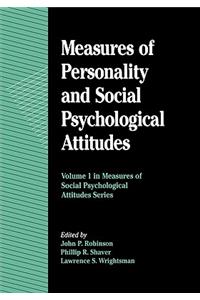 Measures of Personality and Social Psychological Attitudes