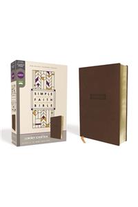 Nrsv, Simple Faith Bible, Leathersoft, Brown, Comfort Print