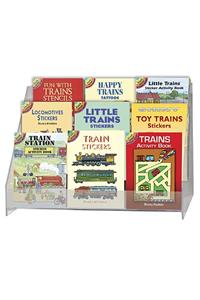 Little ACT Bk Shelf Trains Prepick 126 Bks