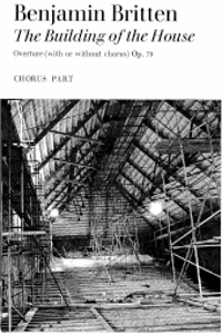 Building of the House: Satb, Chorus Parts