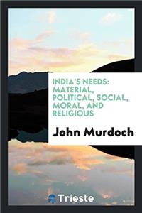 India's Needs
