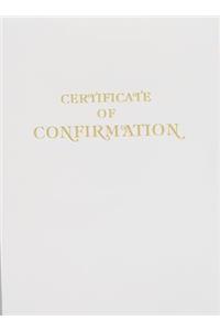 Contemporary Steel-Engraved Confirmation Certificate