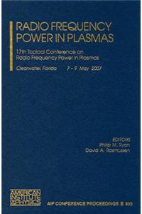 Radio Frequency Power in Plasmas