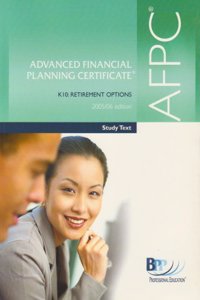 AFPC Advanced Financial Planning Certificate K10