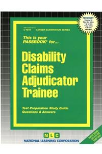Disability Claims Adjudicator Trainee