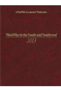 Who's Who in the South and Southwest 39th Edition 2013