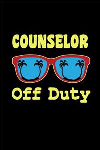 Counselor Off Duty