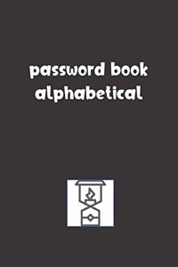 Password Book Alphabetical