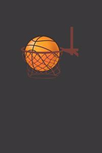 Basketball im Korb