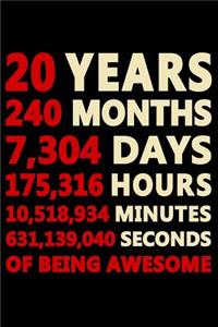 20 Years Of Being Awesome