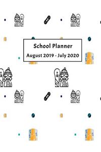 School Planner August 2019 - July 2020