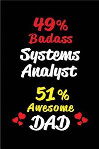 49% Badass Systems Analyst 51% Awesome Dad