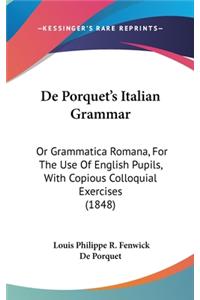 de Porquet's Italian Grammar