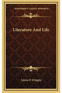 Literature and Life