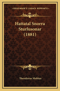 Hattatal Snorra Sturlusonar (1881)