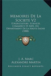 Memoires De La Societe V2