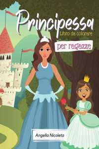 Principessa Libro da colorare per ragazze