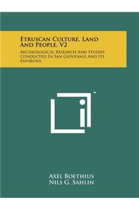 Etruscan Culture, Land And People, V2