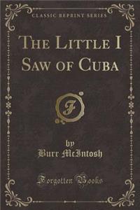 The Little I Saw of Cuba (Classic Reprint)