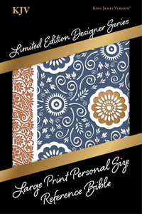 KJV Large Print Personal Size Reference Bible, Paisley