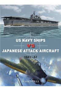 US Navy Ships Vs Japanese Attack Aircraft