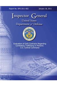 Evaluation of DoD Contracts Regarding Combating Trafficking in Persons