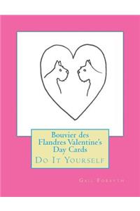 Bouvier des Flandres Valentine's Day Cards