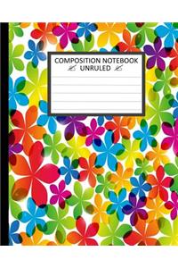 Unruled Composition Notebook