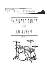 54 snare duets for children - Volume 1