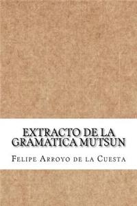 Extracto de la gramatica mutsun