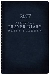 Personal Prayer Diary and Daily Planner Black 2017