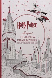 Harry Potter Magical Places &Characters Coloring Book