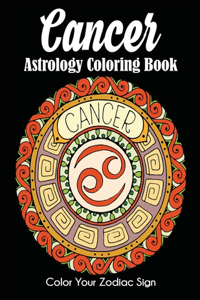 Cancer Astrology Coloring Book