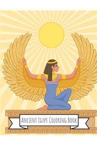 Ancient Egypt Coloring Book