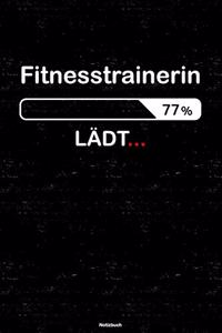 Fitnesstrainerin Lädt... Notizbuch