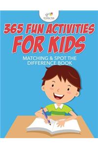 365 Fun Activities for Kids Matching & Spot the Difference Book