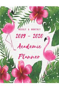 2019-2020 Academic Planner Weekly And Monthly